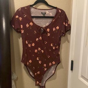 Wild Fable Striped Floral Top